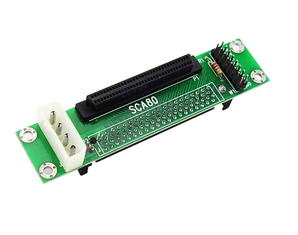 Amazon.co.jp: Micro SATAケーブル|SCSI 68ピンからSCA80 80ピン